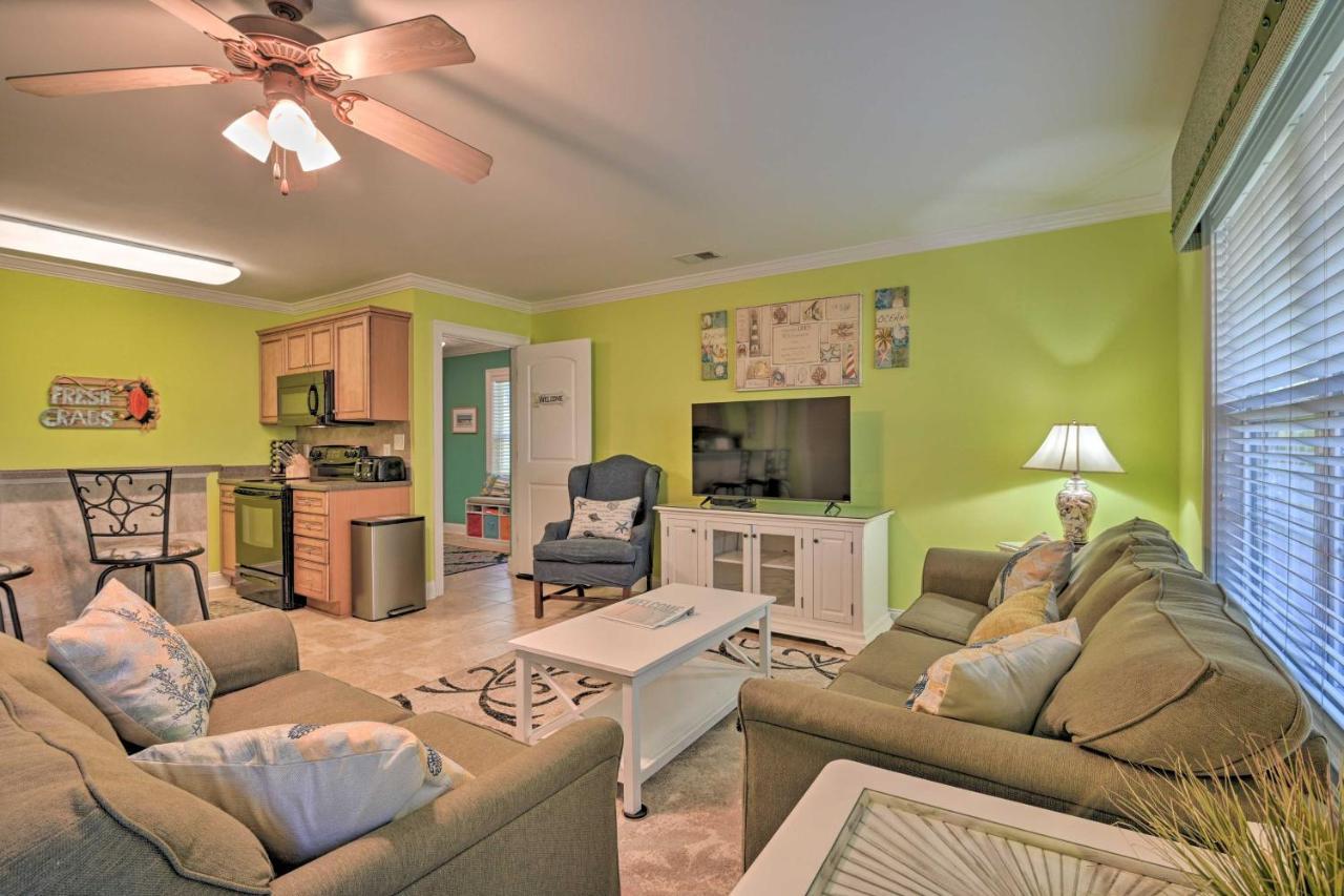 Charming Bermuda Bay Hideaway With Game Room! Myrtle Beach Dış mekan fotoğraf
