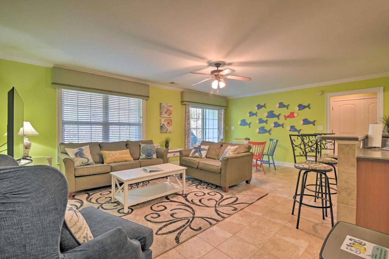 Charming Bermuda Bay Hideaway With Game Room! Myrtle Beach Dış mekan fotoğraf